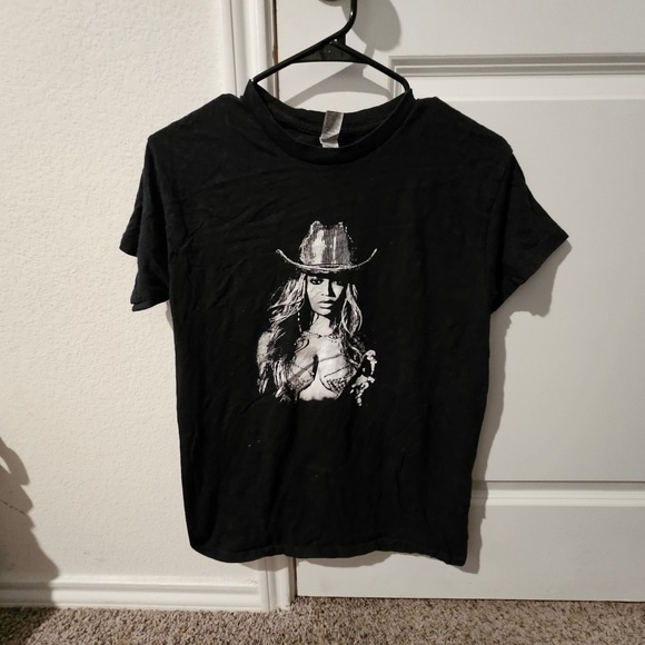 Gildan Other - Beyonce Renaissance World Tour 2023 Graphic T-Shirt Black Small Cowboy Hat